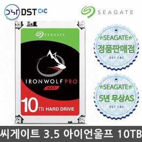 [SEAGATE정품판매점]씨게이트 아이언울프 프로 IronWolf Pro 10TB HDD 하드디스크[ST10000NT001]