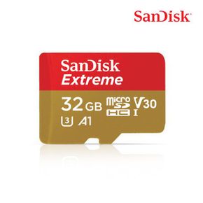 액션캠 샌디스크 마이크로SD 카드 Extreme 32GB