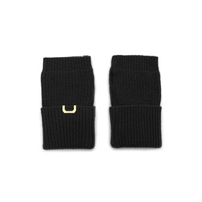 SLEEVE WARMER / LAMBS WOOL / BLACK