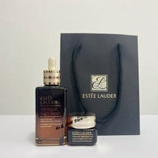 에스티로더 기프트 세트 (갈색병 100ml + 아이크림15ml + 쇼핑백 1개)