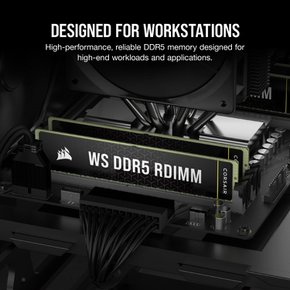 커세어 WS DDR5 DIMM 64GB DDR5-5600 CL40-40-77 1.25V XMP CMA64GX5M4B5600C40 등록