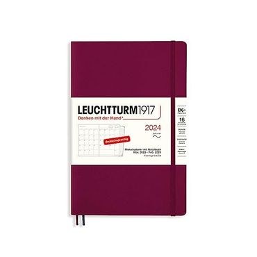  독일 불렛저널 로이텀 다이어리 위클리 노트 LEUCHTTURM1917 367578 Monthly Planner Notebook P