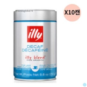 일리 분쇄 커피 디카프 디카페인 대용량 250g X10