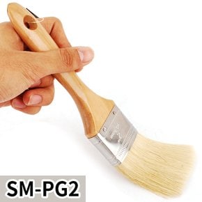 SM 페인트붓 SM-PG2 /  로라 미술도구 붓 페인트용품