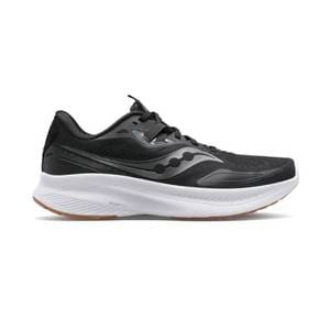 5037811 SAUCONY Womens Guide 15 Running Shoes - B/medium Width In Black/gum