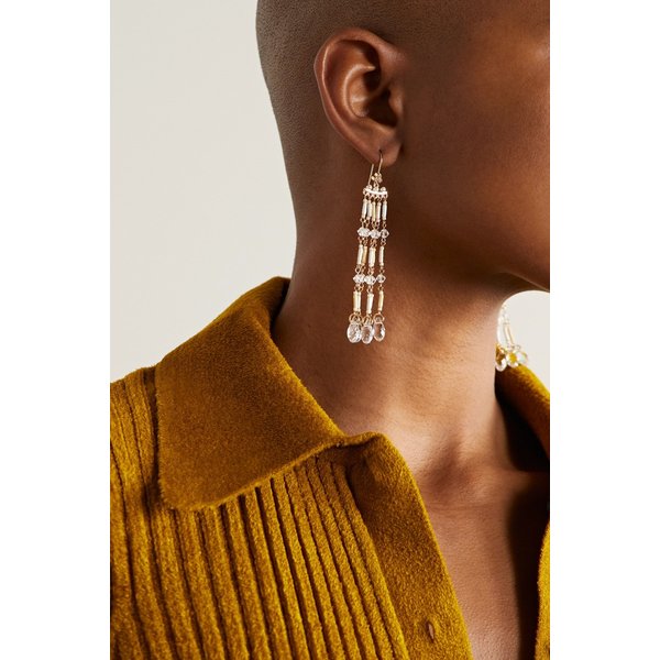 록산느 애슐린 골드 톤 비즈 크리스털 이어링 1647597314255973