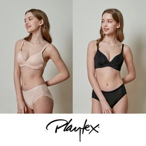 [Playtex] 와이어리스 시크릿 피치+블랙 4종세트  PXW3M1417_T