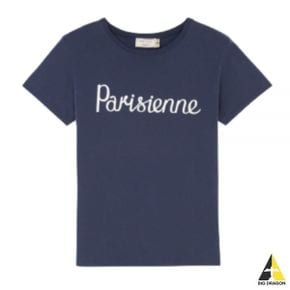 메종키츠네 TEE SHIRT PARISIENNE (AW00101KJ0005-NA) (PARISIENNE 반팔 티셔츠)