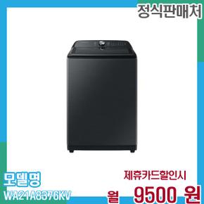 그랑데 통돌이 세탁기 21kg WA21A8376KV 60개월 22,500