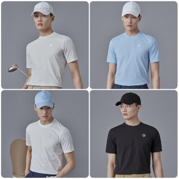 빈폴골프 SS25 UNI 소로나 반팔 편한 티셔츠 4종택1 (BJ5442NB3)