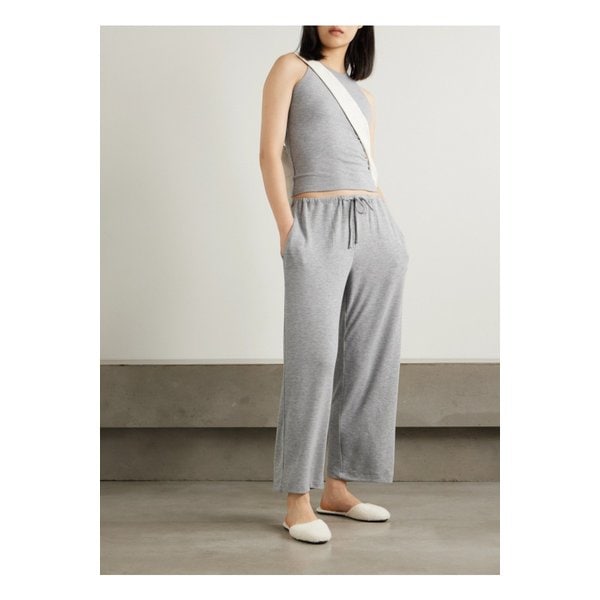 리셋 로렌 저지 트랙 팬츠 라이트 그레이 1647597350198119