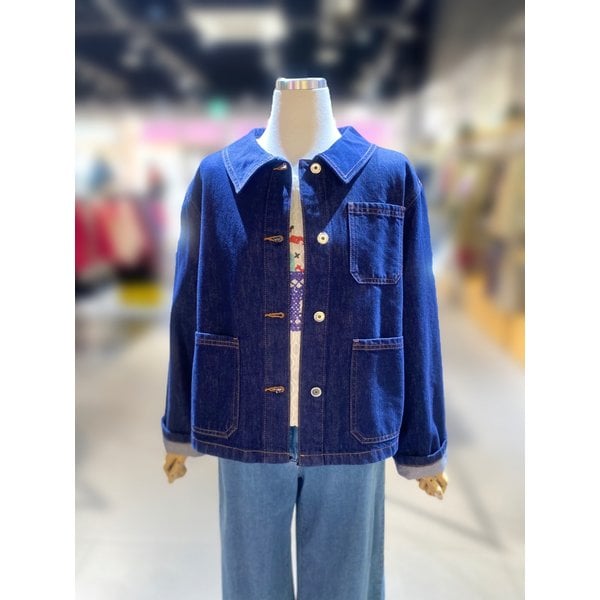 [여주점] 엘리펀트 스티치 데님 자켓 (BAJP93531NY)