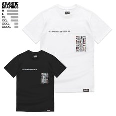 [ATLANTIC GRAPHICS] 아틀란틱그래픽스 반팔티셔츠 M~4XL AT012