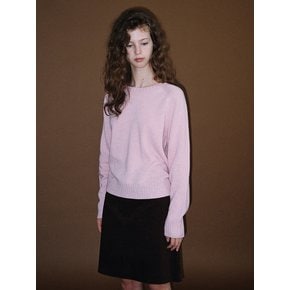 Bess round knit (pink)