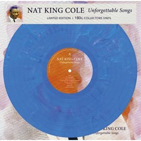 NAT KING COLE - UNFORGETTABLE SONGS 180G BLUR MARBLED LP