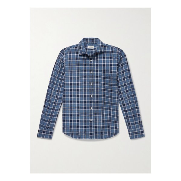 하트퍼드 폴 체크 코튼 플란넬 셔츠 46376663162884216