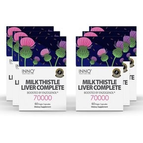 이노헬스앤케어 밀크씨슬 추출물 60배지캡슐 6개