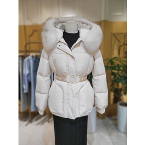 [여주점] 레터링 벨티드 미들 구스 점퍼  EQ4NZ562