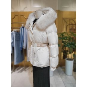 [여주점] 레터링 벨티드 미들 구스 점퍼  EQ4NZ562