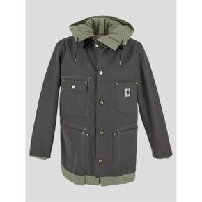 [사카이 X 칼하트] Coat 03390M340 Greygreen