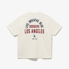 (스타필드 하남) MLB LA 다저스 아치 슬로건 티셔츠 카놀리 크림 / 14413062