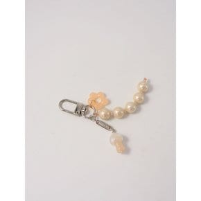 Peach Spring Keyring