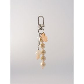 Peach Spring Keyring