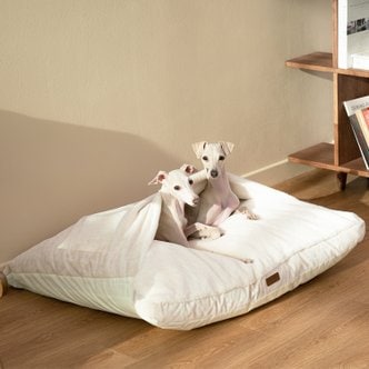 펫테일 컴피베드 캥거루 강아지 방석  은나노 대형 침대