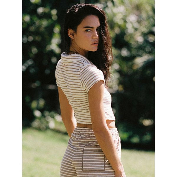 LENI TERRY SHIRT_BROWN