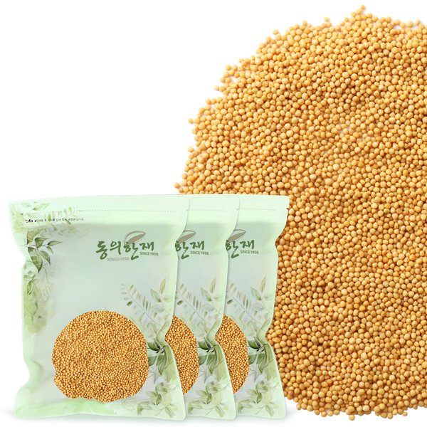 동의한재 백개자 백겨자 겨자씨 1kg x 3개 - SSG.COM