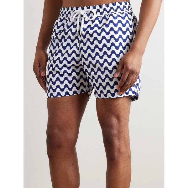 프레스코볼 카리오카 코파카바나 슬림핏 숏 프린트 스윔 쇼츠 906557