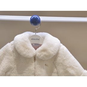 츄츄 FUR 코트*AX726202(IVORY)