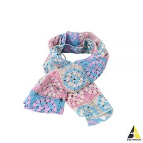 엔지니어드 가먼츠 24SS Long Scarf B - Lt.BluePink Polyester Crochet (2