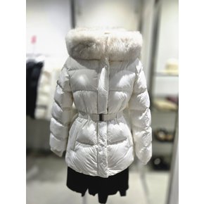 [여주점] 웨이스트 테이프 장식 숏 구스점퍼 ER4TD502