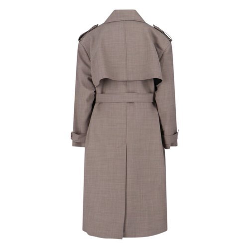 더 프랭키 샵 여성 코트 FW25 Trench BLEECKER TRENCH COATTAUPE MELANGE