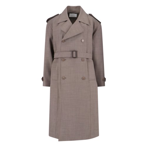더 프랭키 샵 여성 코트 FW25 Trench BLEECKER TRENCH COATTAUPE MELANGE