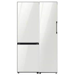 삼성 비스포크 냉장고 변온냉장고 세트 RB33A3661AP+RZ24A5660AP(글라스)