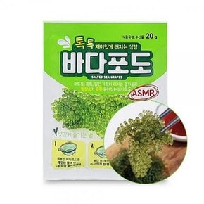 20g 바다포도 염장 ASMR 수산물 간편안주 안주추천 해 서치생활