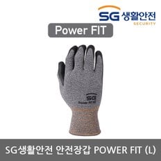 OP 삼공 NBR코팅 안전장갑 POWER FIT [L] 23cm