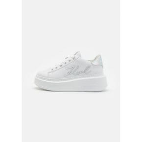 4200448 KARL LAGERFELD ANAKAPRI SIGNIA LACE - Trainers white/silver 71458043