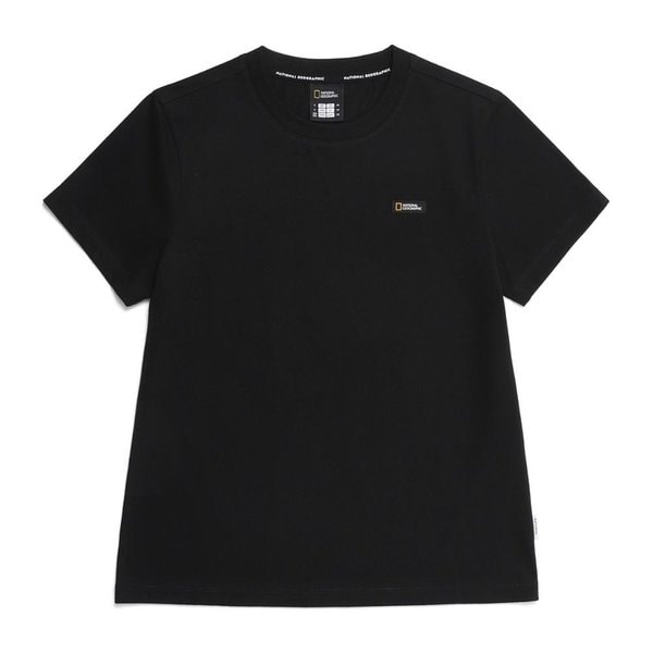 [여주점] N252WTS060 여성 트러타 그래폴랜 스몰로고 반팔 티셔츠 CARBON BLACK