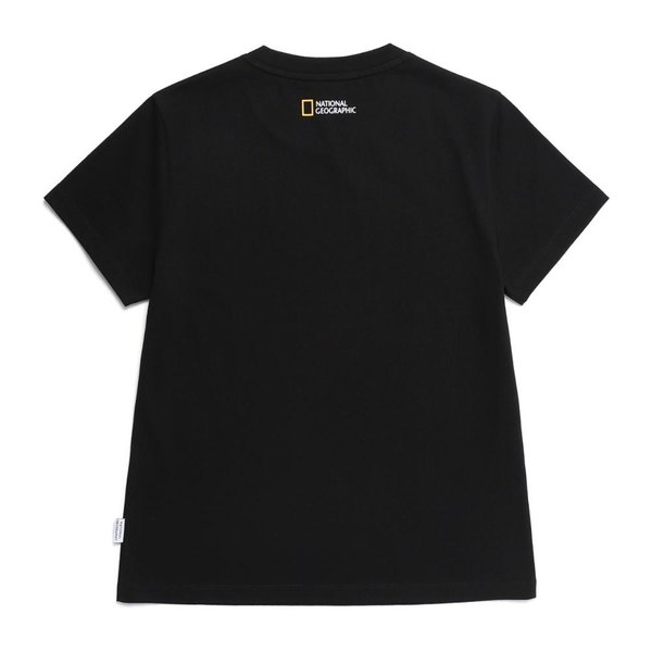 [여주점] N252WTS060 여성 트러타 그래폴랜 스몰로고 반팔 티셔츠 CARBON BLACK