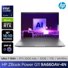 Zbook Power 16 G11 9A660AV-4N U7-155H (32GB/1TB/RTX 2000Ada/Win11P)