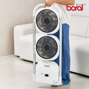 BLDC 무선 듀얼헤드 접이식 선풍기 BR-Q320DH