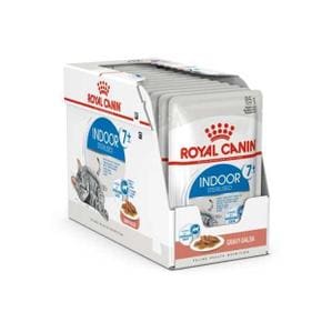 캣파우치 인도어 7+ 그레이비 85g  반려묘 주식