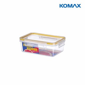 E 코멕스 프레시코퍼 직2호 730ml 밀폐용기 냉장고정리 주방수납 엣지가드 네스팅