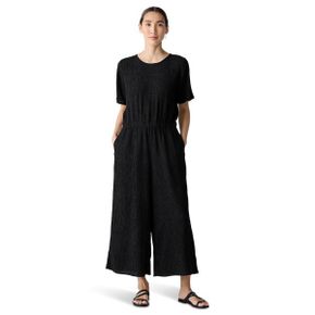 5011251 Eileen Fisher Round Neck Wide Leg Jumpsuit