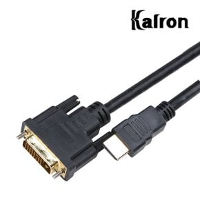 칼론 HDMI-DVI 케이블 5M