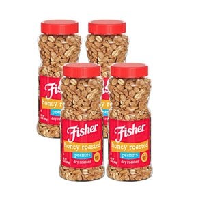 Fisher Nut4X  피셔넛츠  허니  로스티드  피넛  대한항공  꿀땅콩  396g