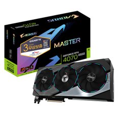 기가바이트 AORUS 지포스 RTX 4070 SUPER Master D6X 12GB 피씨디렉트